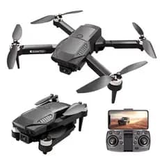 Drone Profissional F198 Dual Câmera  Motor Sem Escova Acrobacias Estabilidade Imagens Profissionais