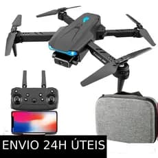 Drone S89 Com Câmera Profissional 4K Wi-Fi Botão de Retorno Experiência Voo 360°