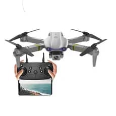 Drone com Câmera 4K K3 E99 Retorno Automático Video Foto Alta Estabilidade Giro 360 Wi-fi