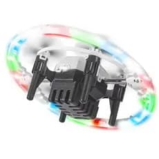 Mini Drone Aurora Ball FX Brinquedo Giratório Luzes Mágicas Decolagem/Pouso Automático
