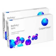 2 caixas Lentes de Contato Biofinity Toric