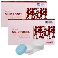 2 Caixas Lentes de Contato Silidrogel Toric Para Astigmatismo