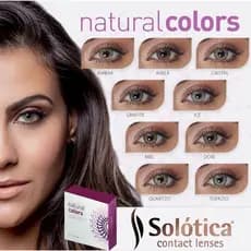 Lentes de Contato Natural Colors Anual com Bordas - Sem Grau