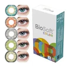 Lentes de Contato Colorida Biosoft Color Central Oftalmica