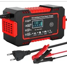 CARREGADOR DE BATERIA AUTOMOTIVA INTELIGENTE 6A 12V MOTOS CARROS CAMINHÃO CAMINHONETE MOTO AQUATICA