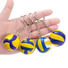 Chaveiro Bola de Volei Pingente Esportivo Bola Voleibol Decoração, Presente, Lembrancinha e Negócios