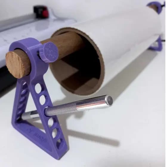 Apoio de rolo Olografico / BOOP / Acetato / plastificadora / laminadora