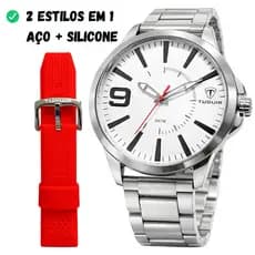 Relógio Tuguir Masculino Duas Pulseiras Esportivo Original