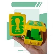 porta figurinhas copa, envio imediato! pronta entrega! 1 compartimento.