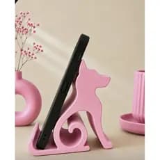 porta celular/ 3d de mesa / suporte para celular cachorro/ apoio celular/ suporte decorativo celular.