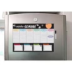 Quadro Magnético de Geladeira Imã organizador de tarefas planejador com caneta Envio imediato