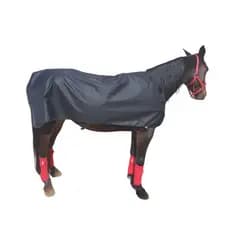 Capa Para Cavalo Contra Frio Impermeável E Resistente Preto - Pocho