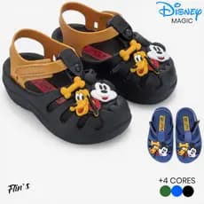 Sandália Infantil Disney Magic Mickey Pluto | Leve e Confortável