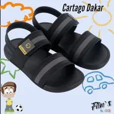 Sandália Cartago Infantil Masculino Modelos Anatômica com Ajuste do 26 ao 35