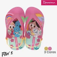 Sandália Chinelo Ipanema Baby Turma da Mônica Super Macia Envio Imediato