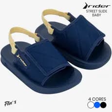 Chinelo Infantil Slide Rider Street Baby Com Ajuste Pronta Entrega