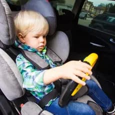 Volante de Brinquedo Interativo Infantil com Som Estimula Coordenação e Imaginação