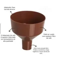 Adaptador Para Garrafa Termica Coador de cafe