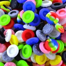 Grips de Borracha Analógico para Xbox 360 Xbox One Ps4 Ps3 (1 Par)