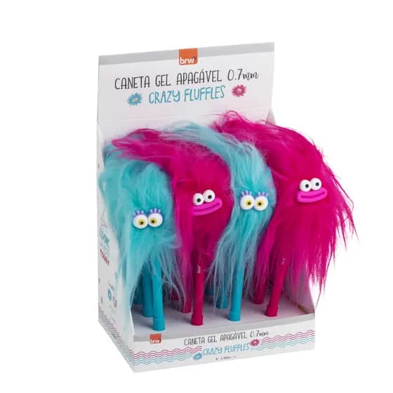 Caneta Gel Apagável Crazy Fluffles 0.7 BRW