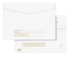 Envelope Branco Comercial Com Rpc 114x162 Scrity Pct C/50 Un Branco