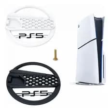 Base Play 5 Stand Mesa Vertical Pé Compatível com Playstation Ps5 Slim Digital e Fisico