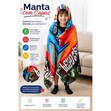 Manta com Capuz infantil