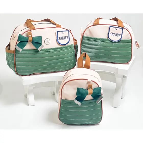 Bolsa Maternidade Personalizada Menino Kit Bolsa Maternidade Personalizada