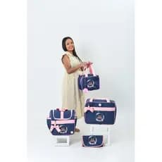 Bolsa Maternidade Jardim Encantado Borboleta Menina kit Bolsa Maternidade Personalizada