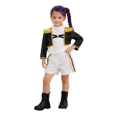 Fantasia Infantil Guerreiras do Kpop - Demon Hunters Rumi - Fantasia Coplay infantil
