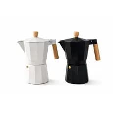 Cafeteira Italiana Alumínio 6 Xicaras Capacidade 300ml Preparo Cafe Tradicional