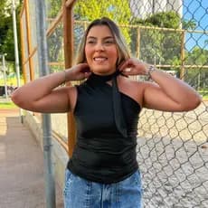Blusa de ombro só - Lateral Grapiado - tendência e modernidade
