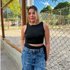 Blusa feminina de amarração lateral - Cropped feminino em alta