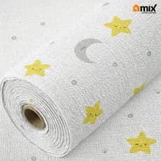 Rolo Papel de Parede 3D Texturizado Autocolante Infantil 2,80X0,50M