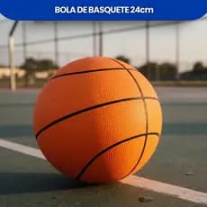 Bola de Basquete Tamanho Oficial / Ou Kit Bola de Basquete + Bomba