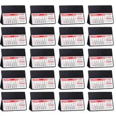 Calendário De Mesa Pvc C/ Refil 2026 - Multicolor Liso