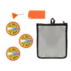 Kit Surf 3 Parafinas Surf Fu Wax + Chave + Raspador + Estojo - Parafina Fu Wax
