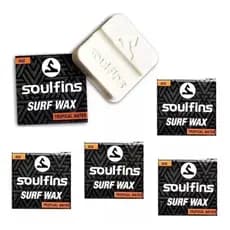 5 Parafina Surf Soul Fins - 5 Unidades Parafina Surf Prancha Wax 80g