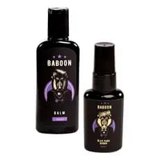 Kit Para Barba Baboon 1 Balm 140ml + 1 Óleo 30ml Fragrância Suave