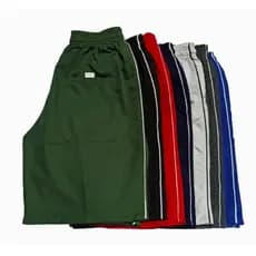Kit 5 bermudas infantil juvenil em tactel cores e modelos variados