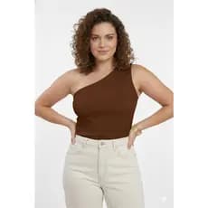 Blusas Feminina Nula Manga  Mula Manca Ombro Só Básiquinha Social Elegante Do P até o G3