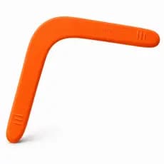 Bumerangue Profissional Retornável Esportivo 22cm Lazer Ao Ar Livre Diversão E Treinamento