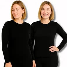 Blusa Feminina Térmica Segunda Pele Manga Longa com Proteção UV Camisa Térmica