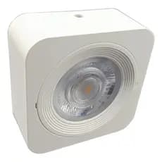 Spot Luminária Plafon Sobrepor 7x7 Led 5w Bivolt