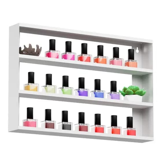 Expositor Nicho Organizador de Esmaltes Lavável e Prático