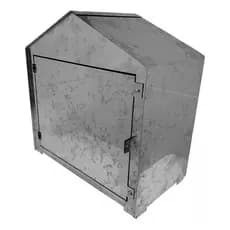 Tronqueira 45x45x25 Casa Para Exu E Pomba Gira Sem Pintura