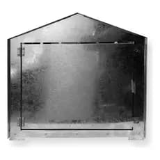 Casinha Tronqueira 35x35x25 Exu Pomba Gira S/ Pintar Lisa