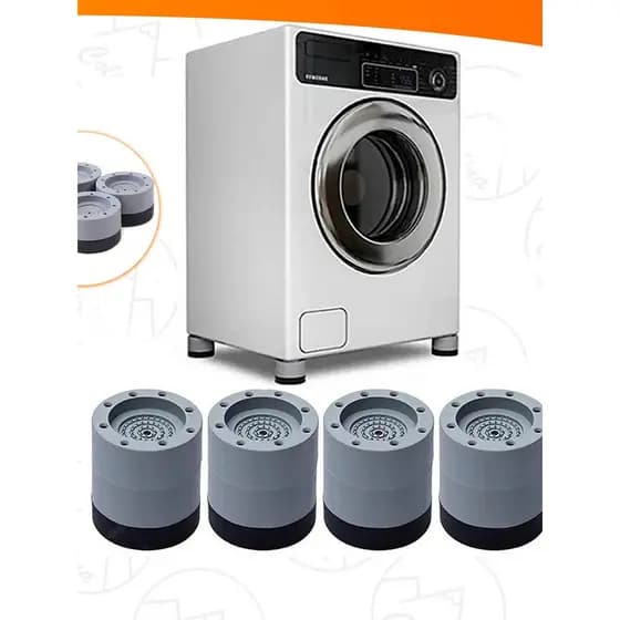 Kits 4 a 16 Pés Niveladores para Máquina de Lavar Suporte Anti Vibração Kolling Sell