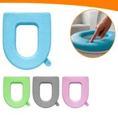 Capa Assento Vaso Sanitário Universal Acolchoado 38x42 Confortável  Macio Impermeável Diversas Cores