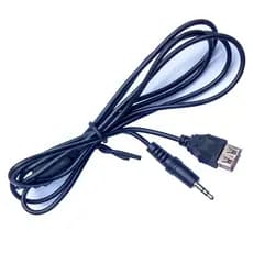 Cabo Adaptador Plug P2 X Usb Macho ou Fêmea Som Carro